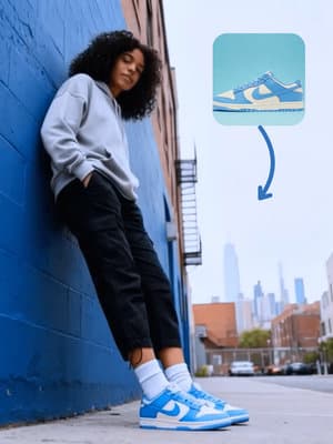 Sportswear On-Model Ad