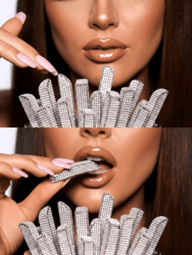 Crunchy Mukbang ASMR AI video cover showing crunchy snack visuals