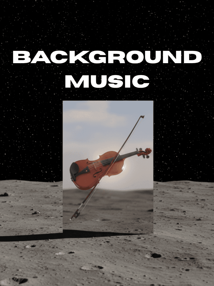 AI background music generation workflow interface example