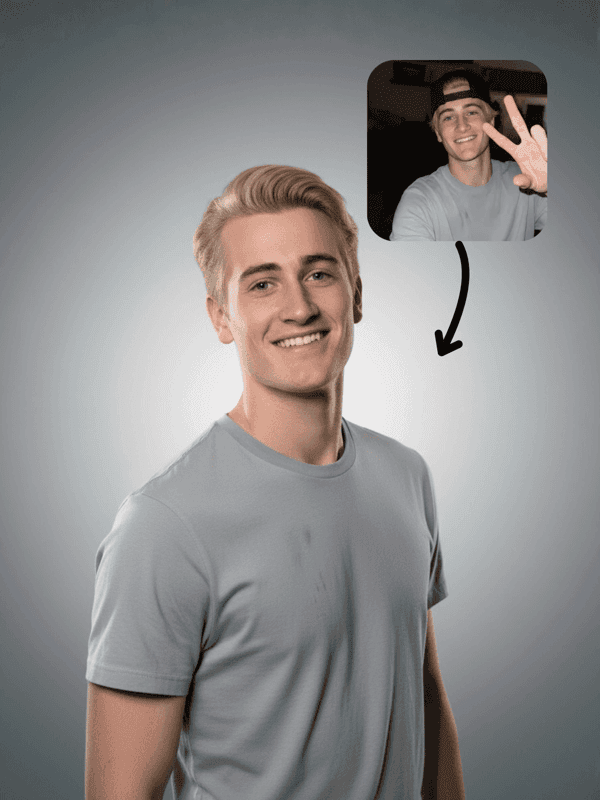 AI portrait and headshot generator solution showcase